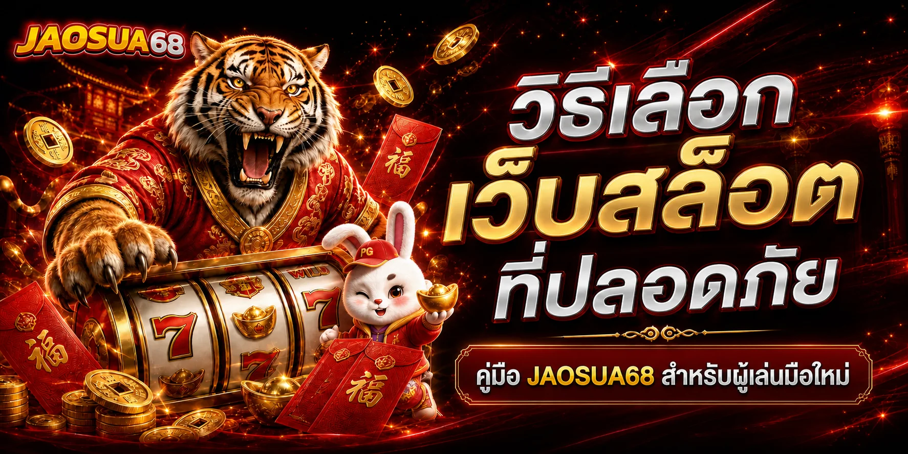 JAOSUA68 วิธีเลือกเว็บสล็อตที่ปลอดภัยสำหรับมือใหม่